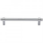 M Marcus Heritage Brass Industrial Design Cabinet Pull 256mm Centre to Centre